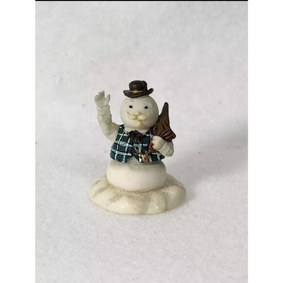 Hawthorne Village Sam the Snowman Rudolph Christmas Town 2003 Mini Figure 79056 - Picture 1 of 7